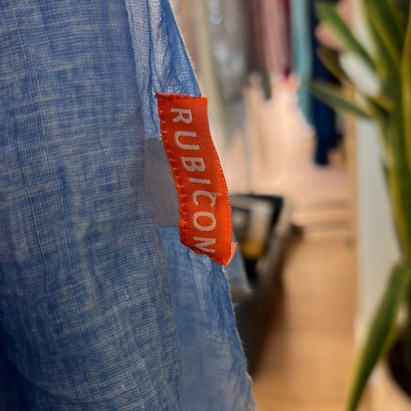 Rubicon silk & cotton oversized shawl. - Picture 15 of 16